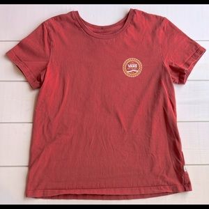 VANS short sleeve logo tee